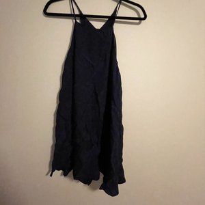 Navy Romper
